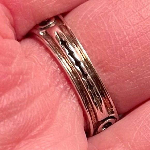 VINTAGE RETIRED SILPADA STERLING SILVER AND MOONSTONE RING SIZE 7 - Picture 4 of 11